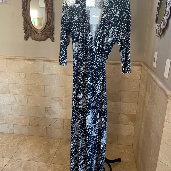 DVF Abigail RANAV Rain Navy sz10 - Picture 6 of 7